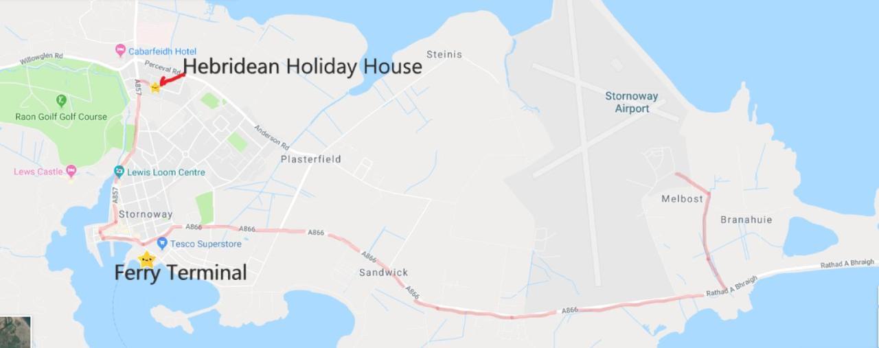 Hebridean Holiday House Villa สตอร์โนเวย์ ภายนอก รูปภาพ